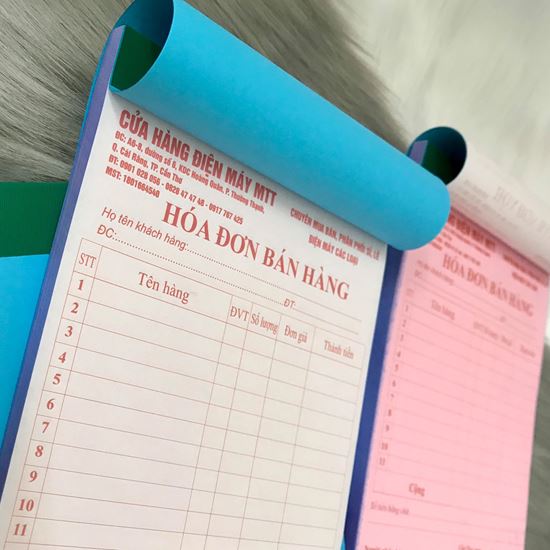 Picture of In Biểu mẫu carbonless 2 liên - Giá rẻ