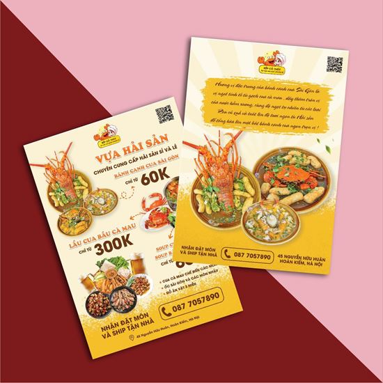 Picture of In Menu - ép nhựa
